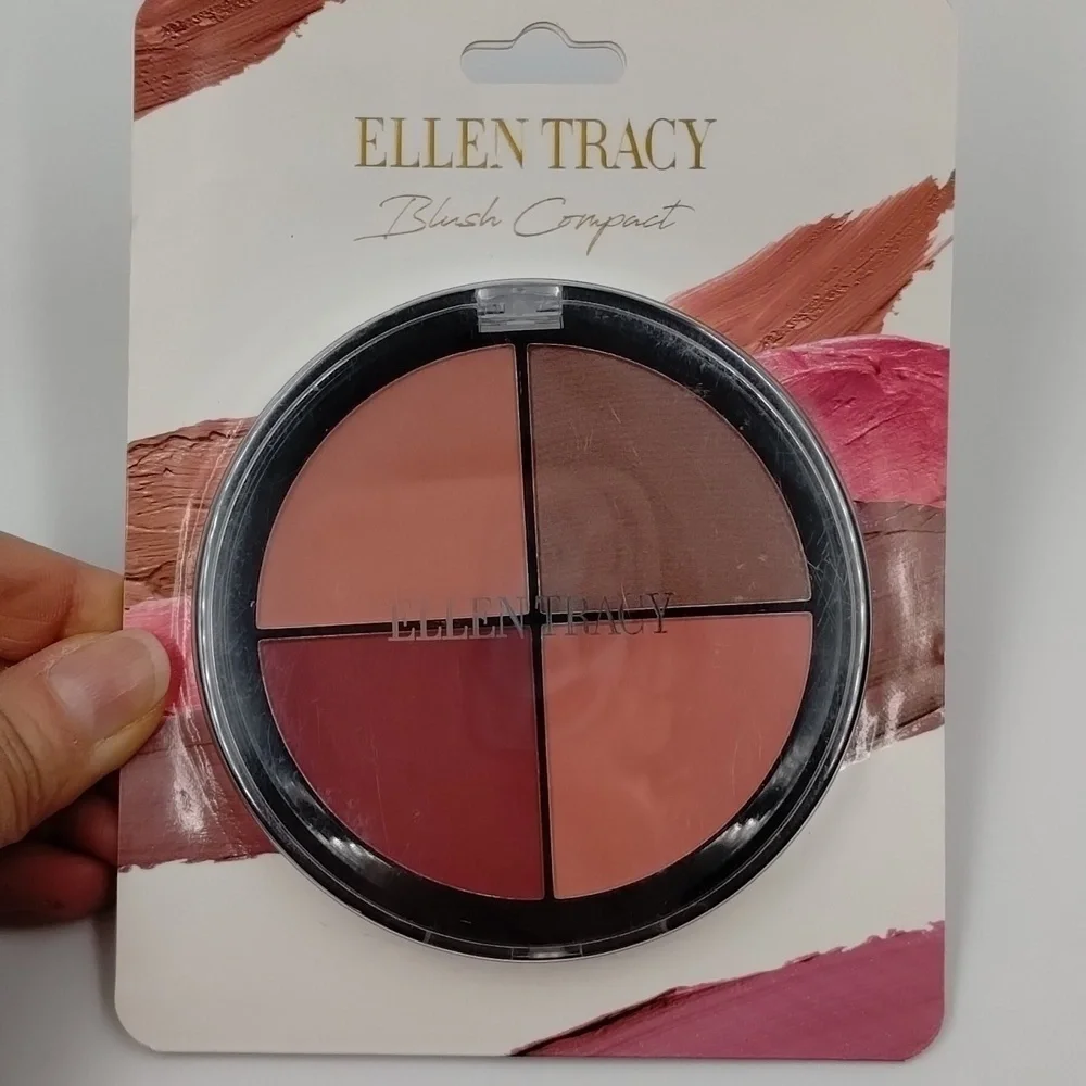 Ellen Tracy Blush Compact in package women's
